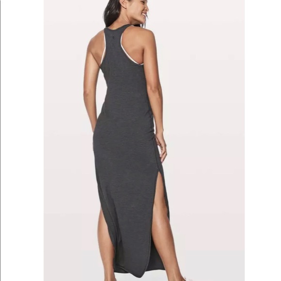 Lululemon Refresh Maxi Dress II pima cotton US 6 - Picture 2 of 5